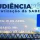 Cmara de Botucatu vai discutir privatizao da SABESP nesta tera-feira (18)